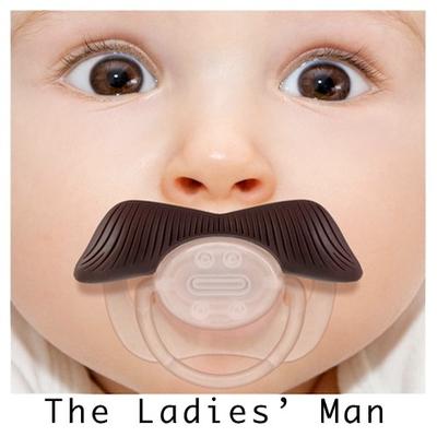 Click to get Mustache Pacifier The Ladies Man