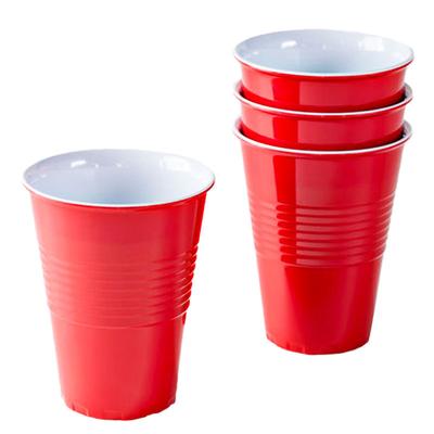 Click to get Large Melamine Red Cup 4 Pack