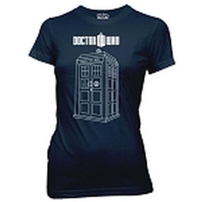 Click to get Doctor Who Vector Tardis Junior Shirt Small