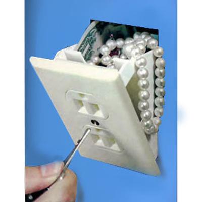 Click to get Hidden Wall Safe   Electrical Outlet