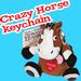 Laughing Horse Keychain