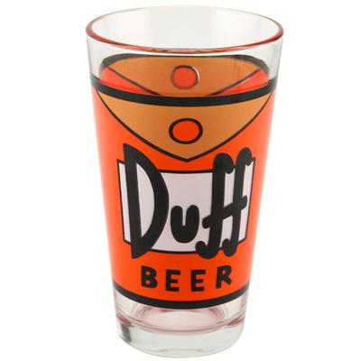 Click to get The Simpsons DuffMan Pint Glass 16oz