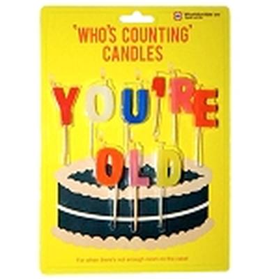 Click to get Youre Old Whos Counting Candles