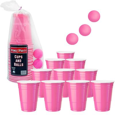 Click to get Pink Beer Pong Set