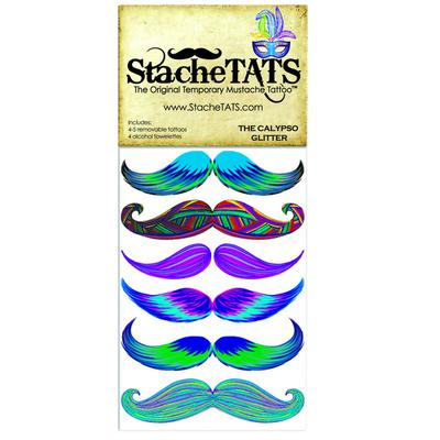 Click to get Stache Tats Calypso Glitter Temporary Mustache Tattoos