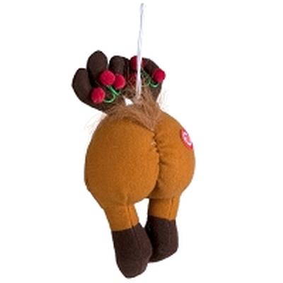 Click to get Reindeer Farting Butt Ornament