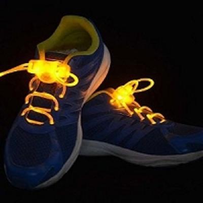 Click to get Yellow Light Up Flashing Shoelaces