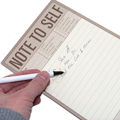 Click to get Large Note to Self Note Pad Large Pad