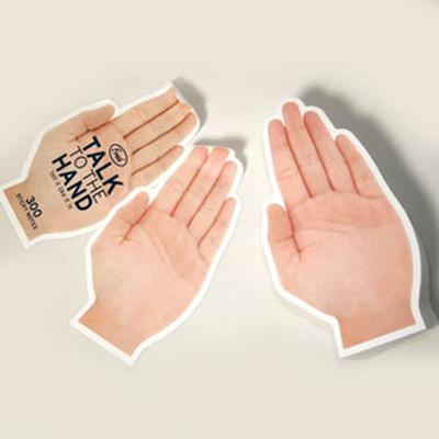 Click to get Talk to the Hand Sticky Notes