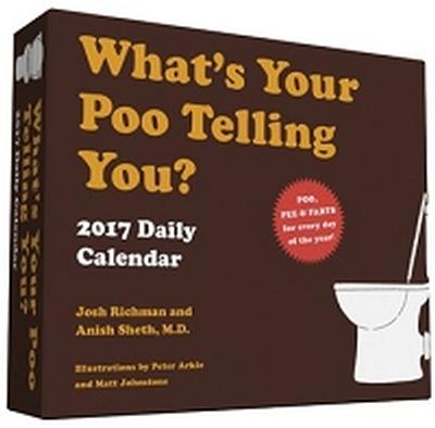 Click to get Whats Your Poo Telling You Daily Calendar 2017