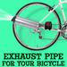 Exhaust Pipe for Bicycles